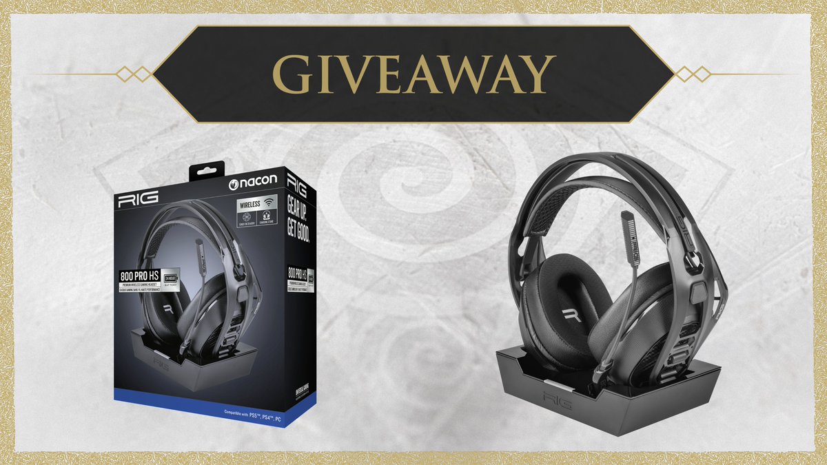 In celebration of #GreedFall2's Early Access release last week, and as a thank you to everyone who has supported us and provided feedback, we've prepared another giveaway! Up for grabs is a RIG 800 PRO HS, courtesy of @nacon.

To enter, retweet this post and follow <a href="/greedfall/">GreedFall</a>'s X