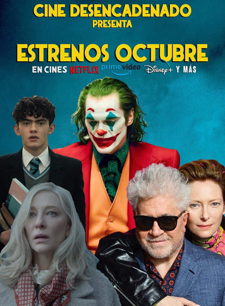 No te pierdas nuestro programa sobre los estrenos destacados (en cines y plataformas de streaming) que van a llegar este mes de octubre:

➡️ youtu.be/V82cPiSYqBc?si…