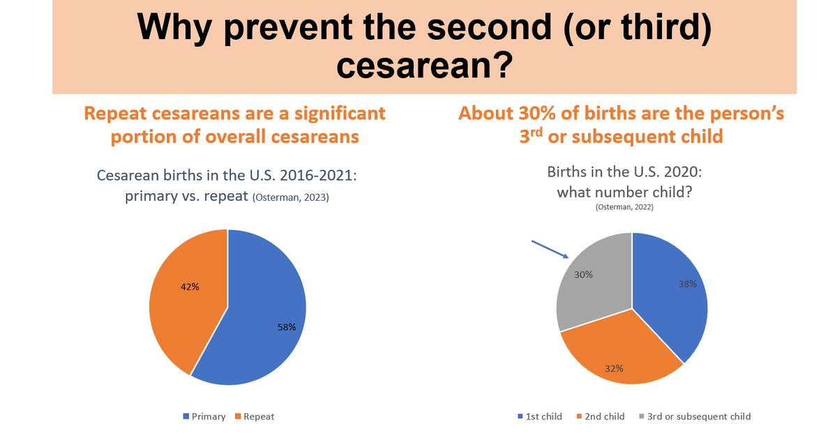 AnnLedbetter6's tweet image. Sharing a slide from my #VBAC presentation