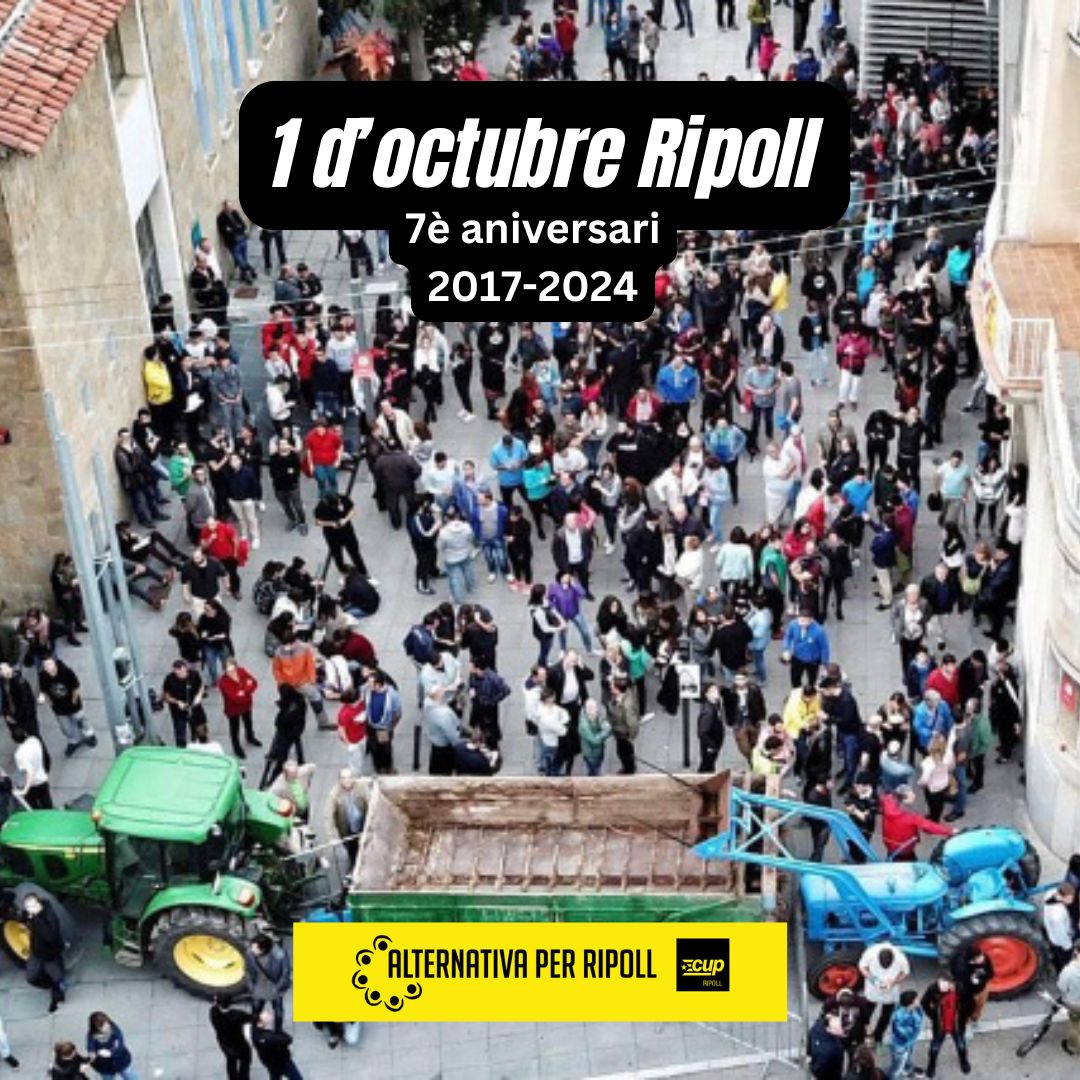★ ARTICULEM LA LLUITA ★
★ C O N S T R U Ï M   I N D E P E N D È N C I A ★
Ripoll 2017 - 2024