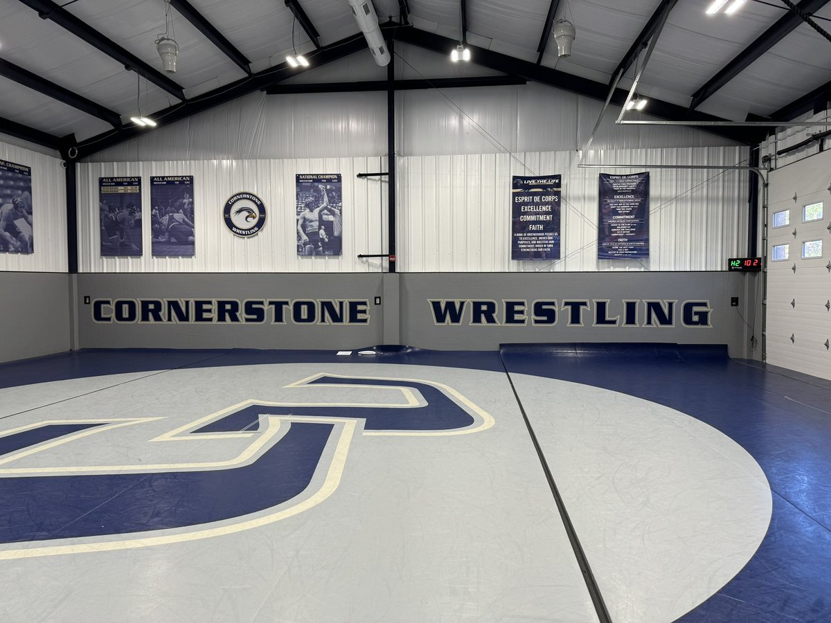 Joshua White (@joshuawhite148) on Twitter photo I had the chance to visit Cornerstone University yesterday on my way home from the Grappler Fall Classic. They have an amazing wrestling room and campus.
<a href="/cornerstoneWRES/">Cornerstone Men's Wrestling</a> I had the chance to visit Cornerstone University yesterday on my way home from the Grappler Fall Classic. They have an amazing wrestling room and campus.
<a href="/cornerstoneWRES/">Cornerstone Men's Wrestling</a>