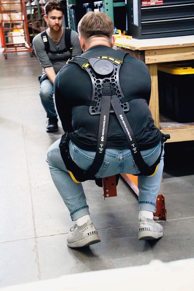 October is #SpineHealthAwarenessMonth! We're passionate about spine health &amp; reducing muscle strain to protect your back. Our exosuits provide crucial support to help prevent injuries.