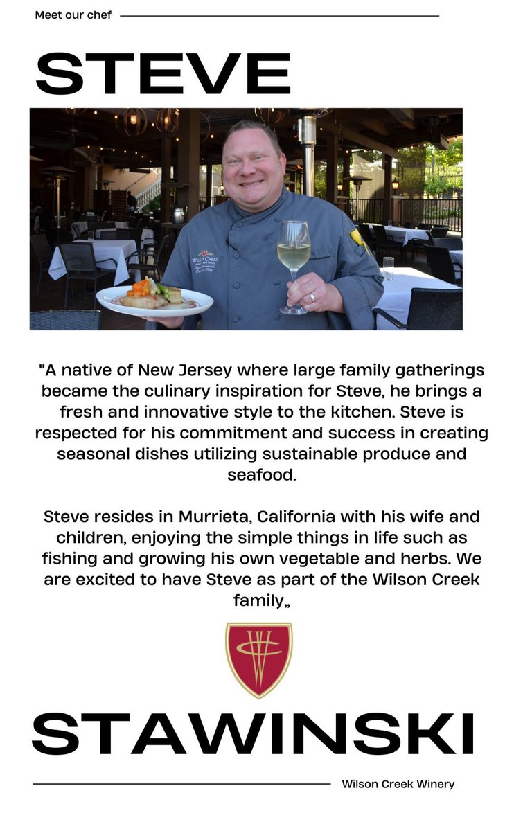 Meet the Chef!