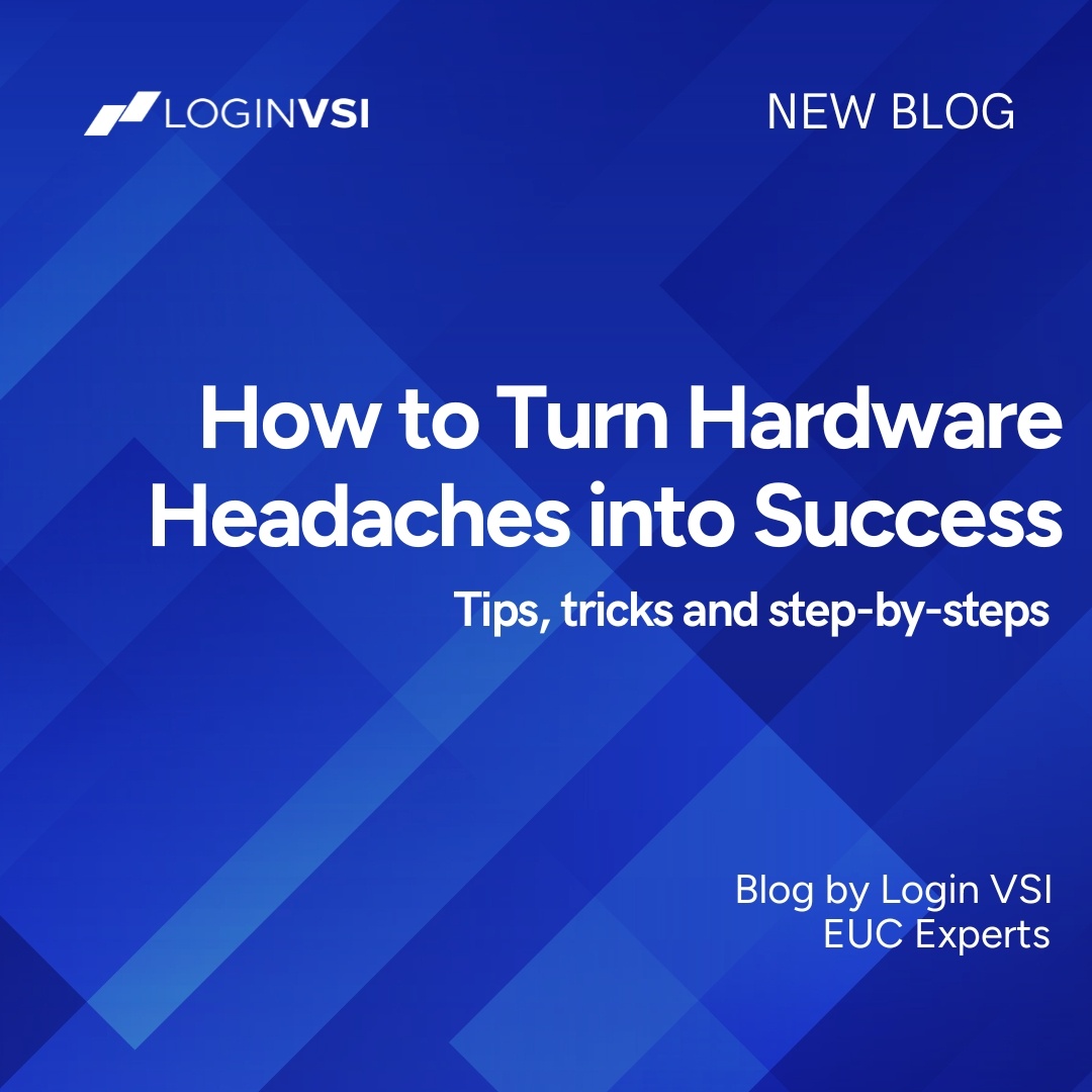 LoginVSI's tweet image. Sluggish performance, unexpected crashes, and other hardware hassles slowing you down?

Our latest article reveals how to transform those headaches into triumphs. Read now: hubs.ly/Q02RrQ7w0

#ITSuccess #HardwareOptimization #EUC #LoginVSI #PhysicalEndpoints