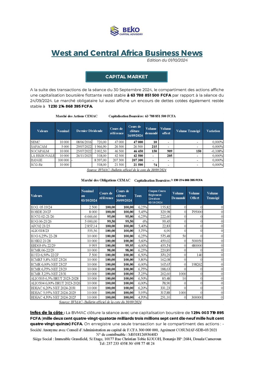 Beko Capital Advisory tweet media