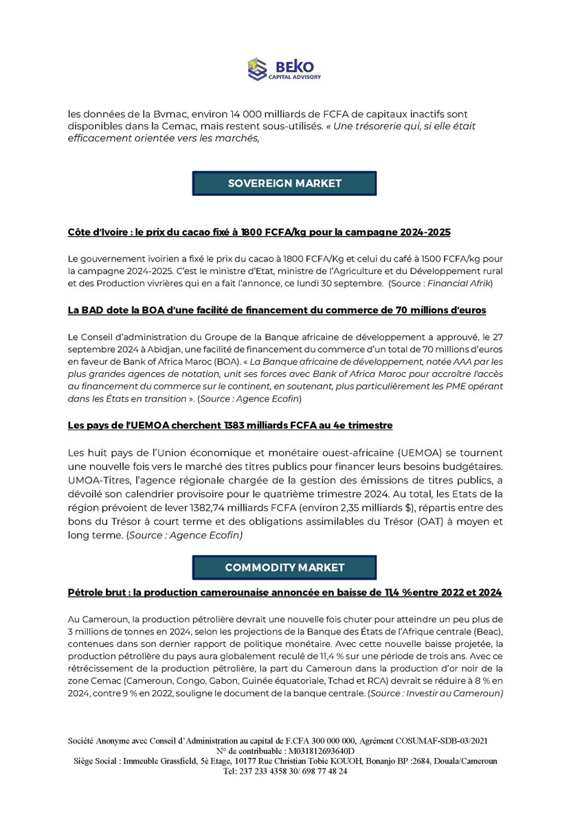 Beko Capital Advisory tweet media