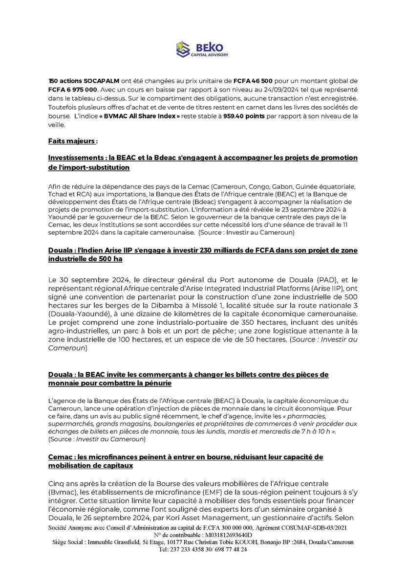 Beko Capital Advisory tweet media