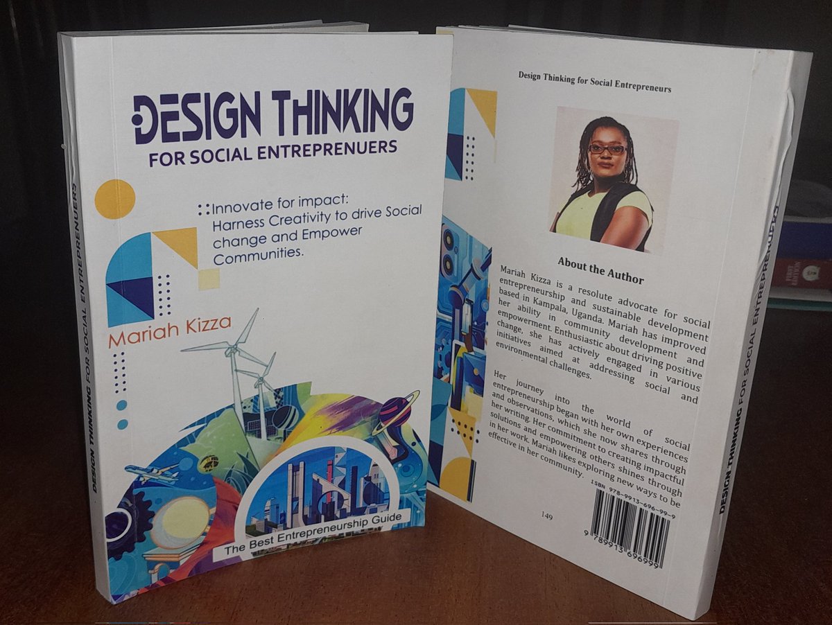 KizzaMariah's tweet photo. Today I printed physical copy of my book #design thinking for #social #entrepreneurs ahead of the #SEF symposium 2024 on October 3, 2024.
#finalreview https://t.co/zTpeUF8SAa