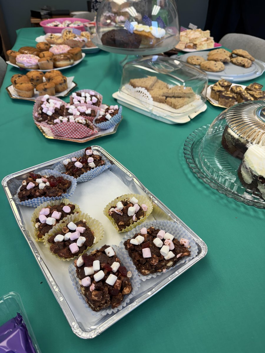 Last week, we hosted our #MacmillanCoffeeMorning at SF Taylor! 💚🍰 Huge thanks to all the star bakers, snack bringers, &amp; cake lovers – you made it a delicious success!  Together, we raised funds to support Macmillan Cancer Support’s incredible work💚