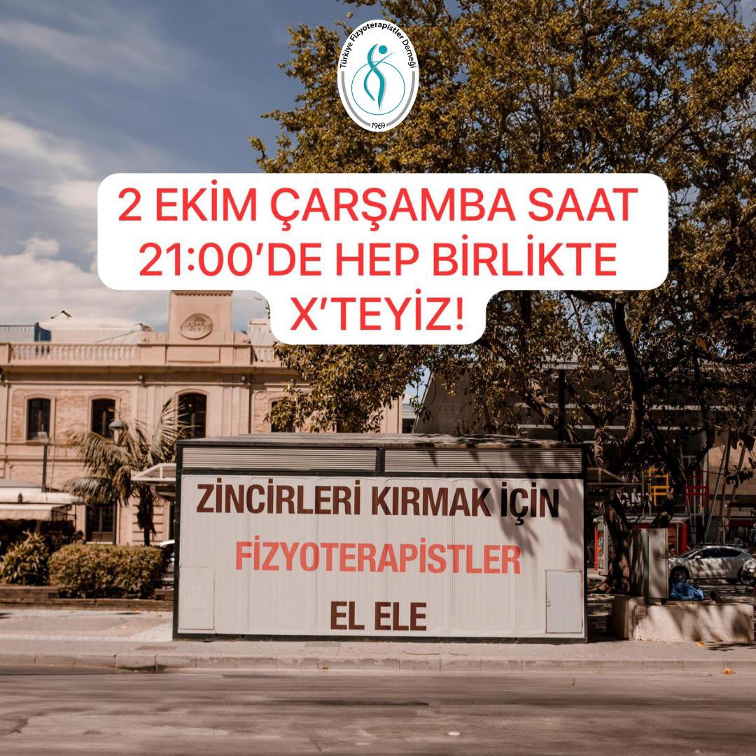Akademi, Kamu ve Özel Sektör’de çalışan tüm meslektaşlarımızı mesleki yetkinliğimizin tanınması adına 2 Ekim Çarşamba 
Saat 21:00’de X eylemine  davet ediyoruz!