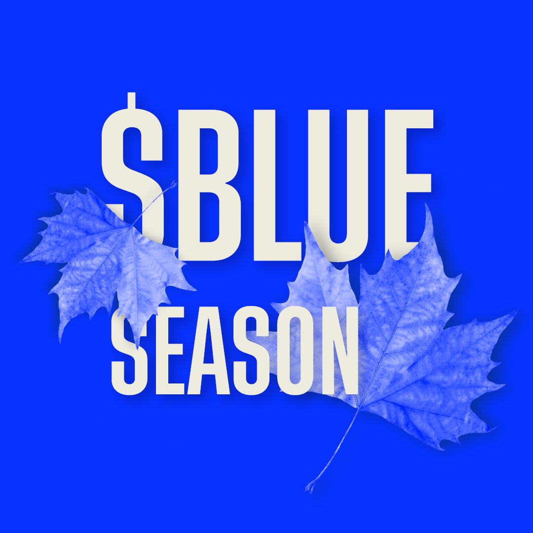 GMGM!💙

Welcome to UPtober, make sure to load your bags, ready for a Q4 of insane madness, trust the process fam!

$BLUE szn starts now.🌐