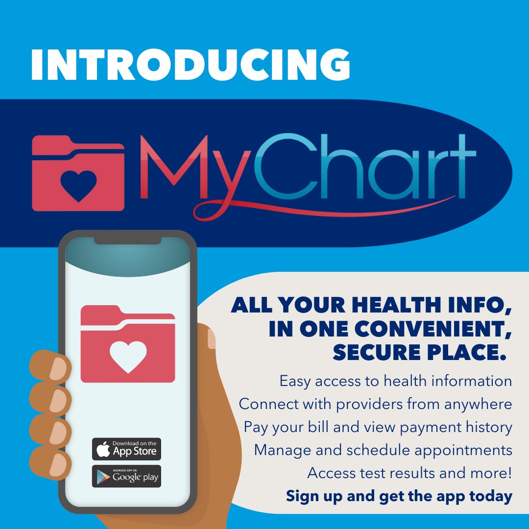 The PPTNM patient experience just got a whole lot better! 🎉  Introducing MyChart, our new portal system that houses all your health information in one convenient, secure place. Learn more about all the features and download the app to your smartphone at pptnm.org.