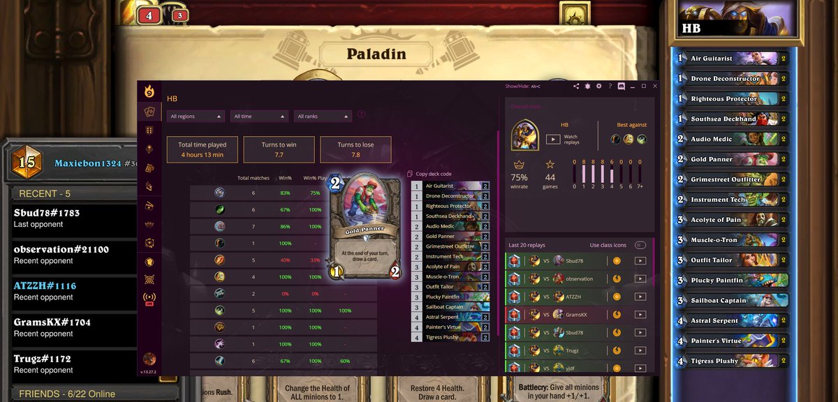 Rank 15 with Commons Only
143 games, 92-51