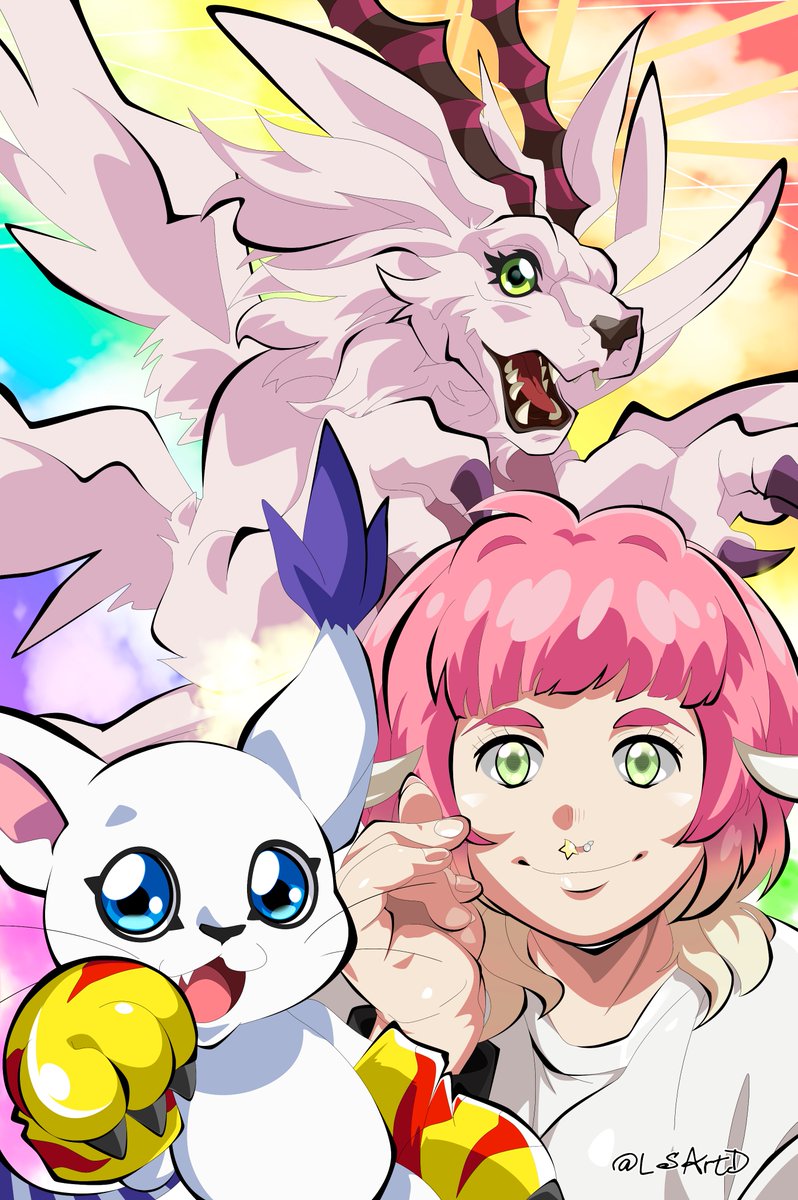 🌈🩷Lore-Tailmon (Holydramon)🩷🌈

Otra amiga se une al casting ✨

#Tailmon #Gatomon #テイルモン #Holydramon
#Magnadramon #ホーリードラモン #Digimon #デジモン
#DigitalMonsters #デジタルモンスター