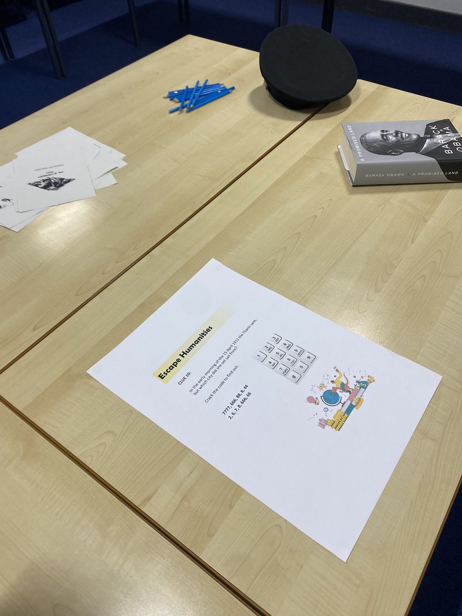 Come on by our Humanities Escape Room in G11 during tonight’s Parents Fayre 🔑⁉️⏳