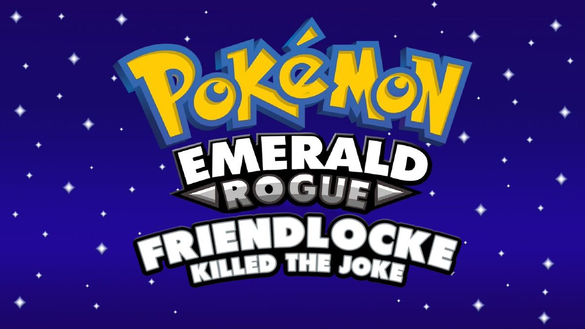 KJoke96's tweet image. Have you ever wanted to be part of a Pokemon Friendlocke? Well this may be your chance!

I'm starting a new Friendlocke series based on Emerald Rogue! This will be a series of one off DnD style adventures you can join in for anytime we have one!

Hit me up, or read more below!