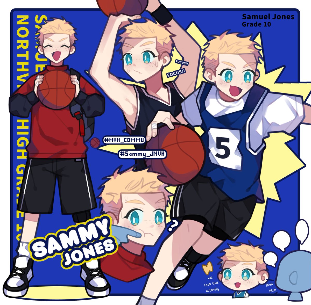 Sammy_JNVH's tweet photo. #NVH_Commu 

“ นายตรงน้านนน หลังเลิกเรียนมาเป็นคู่ซ้อมให้ทีสิ!! “

Samuel Jones | SAMMY! | G.10 
Doc: https://t.co/5QvpEqeieg

Co,role,talk | mention or dm 24/7🫡 https://t.co/7FzhRuBiGL