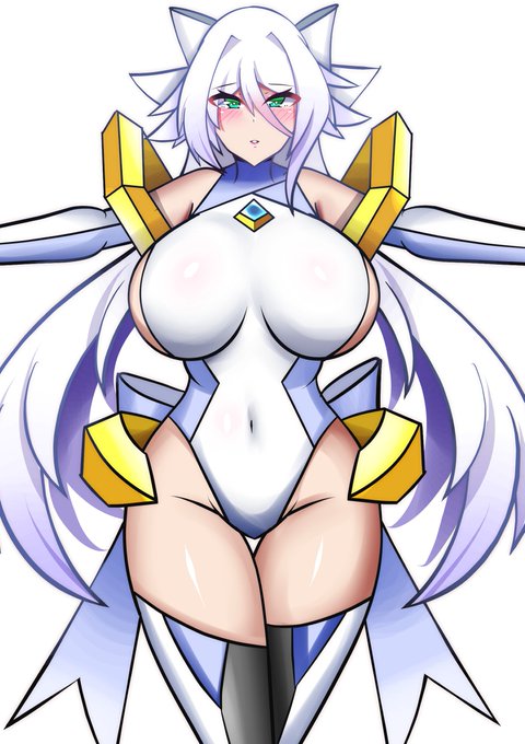 昨日描いた『神威さんがもしレヴェリーだったら…』という落書きを完成させてみました。

銀髪にしたくなる症候群…。
衣装もメイドカラーの白黒予定でしたがいざ塗ってみると華がなかったので髪色に合わせて淡いブルーベースにしてみました。
2枚目は比較用に昨日描いた落書き… 