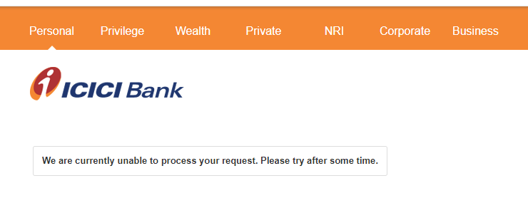 vivajmera's tweet photo. @ICICIBank You are smart enough that you have disabled the option to submt grievance on your website. As i try to submit level-1 complaint, i get this error. Not sure why you are harrasing custmers. Any manager or responsible person from ICICI if you are seeing this, please help https://t.co/swXcyKfm5U