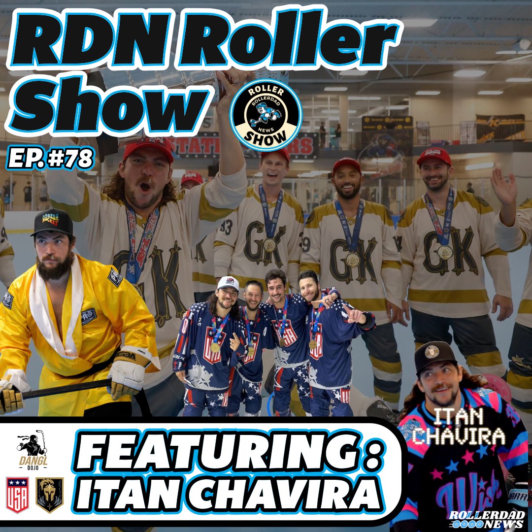 RDN Roller Show Ep. #78 - Featuring Itan Chavira 🎙️

Available on all Platforms

What a summer run for the Sensai 🥷 

We cover it all:

🇺🇸 Team USA Championship Run
⚔️ Dangl Dojo Battles
🏒 Lineys with Garrett Ross
🥇 Where’s Kraft’s Medal?
🕺 Was This the Last Dance?