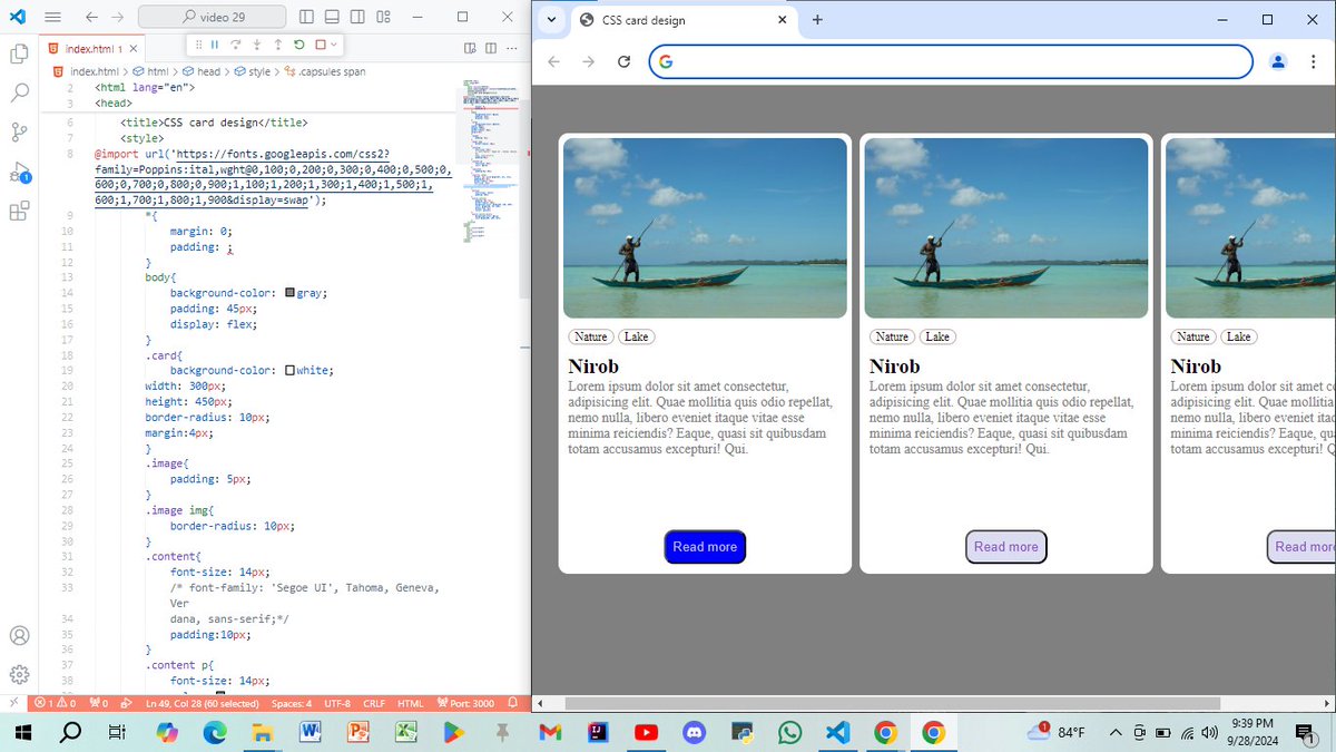 nirob__x's tweet photo. Day 10:  Completed Exercise 3..... (Sigma web development batch) #menWhoCode #NodeJS #WebDev #React #100xDevs #SaaS #Techjobs #TechJourney #developers #js #CSS #DevCommunity #jobs #fullstack #codewithharry https://t.co/p4uXw0zjSb
