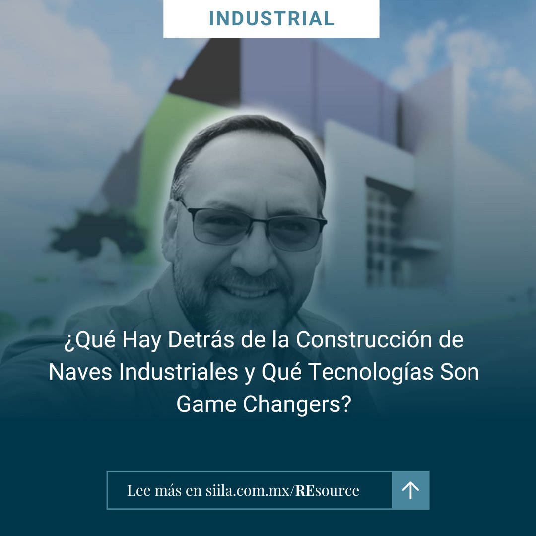 SiiLA_mx's tweet photo. En entrevista exclusiva con #SiiLA, Gilberto González, Director de Operaciones en México de #RMSG, reveló cómo los #desarrolladores están rompiendo barreras 💡 de infraestructura para redefinir el mercado inmobiliario industrial en #México.

Lee más 👉 https://t.co/dUCg866G1C https://t.co/Cinm98AfuY