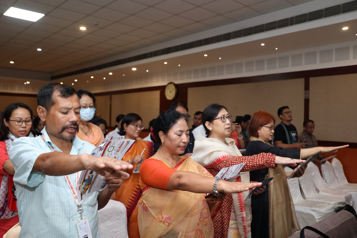 rsapam's tweet photo. At the Tobacco free Youth Campaign 2.0 at Imphal organised by the National Health Mission ,Manipur and Directorate of Health services ,Manipur .A joint campaign to fight against use of  tobacco is needed https://t.co/m74STinJML