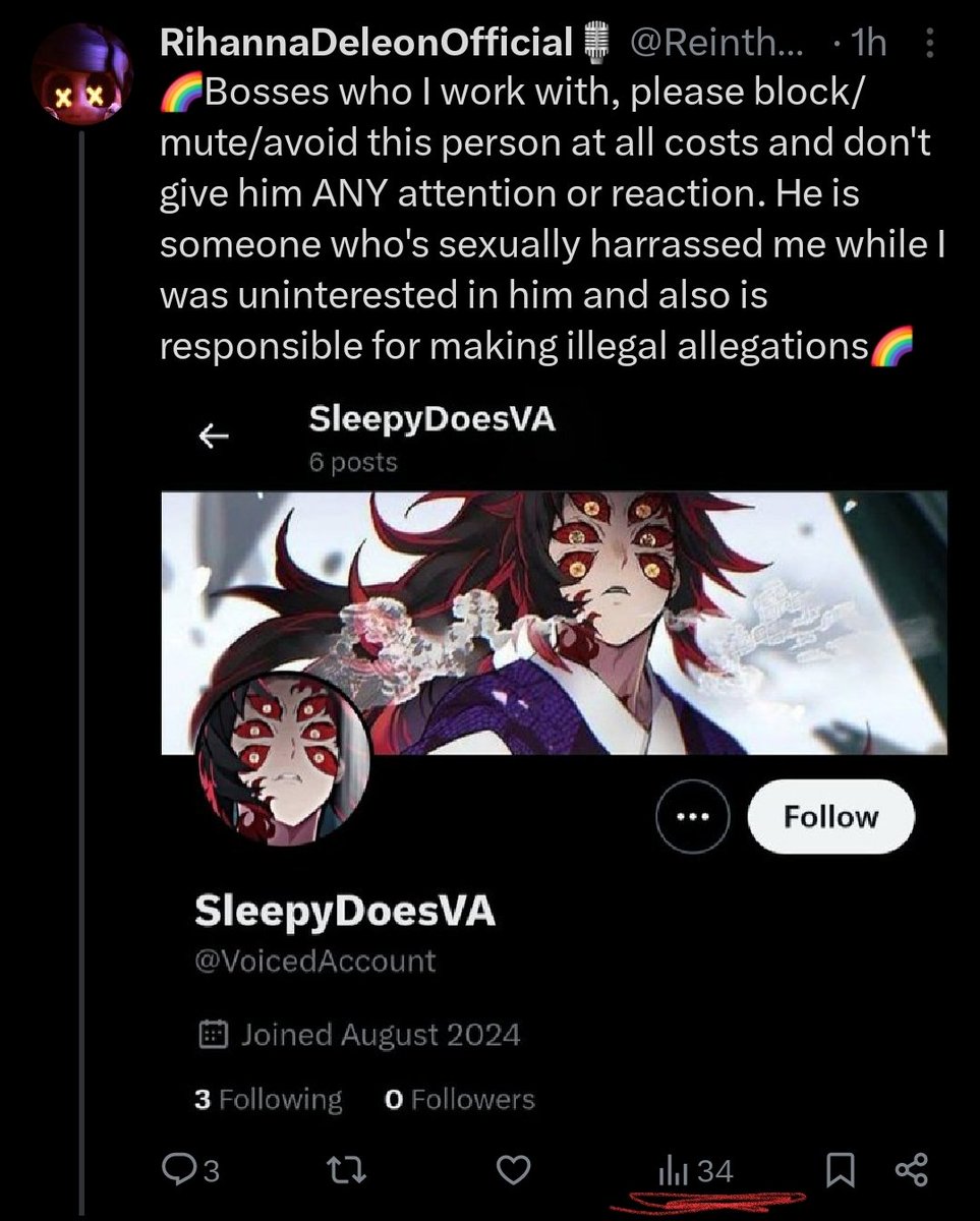 VoicedAccount's tweet photo. Fighting her bullshit allegation is exhausting, I'm just going to put this here so you can all see it's a lie. https://t.co/sjm6ZWSV8V