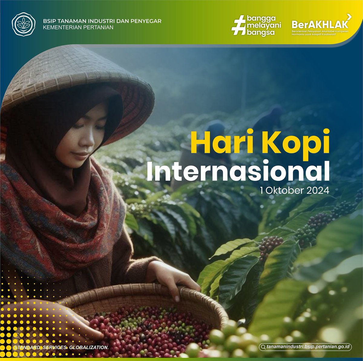 brmptri's tweet image. Tahukah #frenSIP?
Di seluruh dunia, setidaknya sebanyak 3 milyar gelas kopi dikonsumsi setiap harinya. Menjadi teman memulai hari, menahan kantuk, hingga menemani santainya sore.