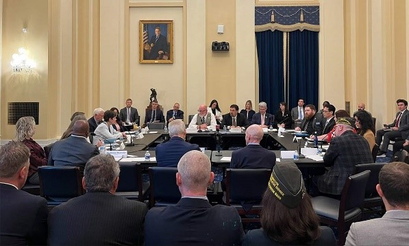 VFW National Legislative Service Director Pat Murray recently took part in a roundtable regarding alternative therapies for various mental health conditions led by fellow VFW members and congressional representatives, Derrick Van Orden and Morgan Luttrell. The VFW supports