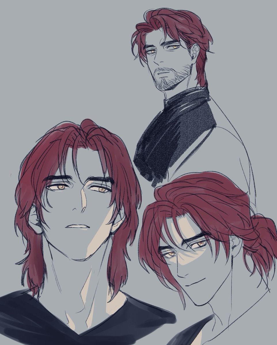 낙서낙서 미인공에 미남수도 그려보고 싶네요