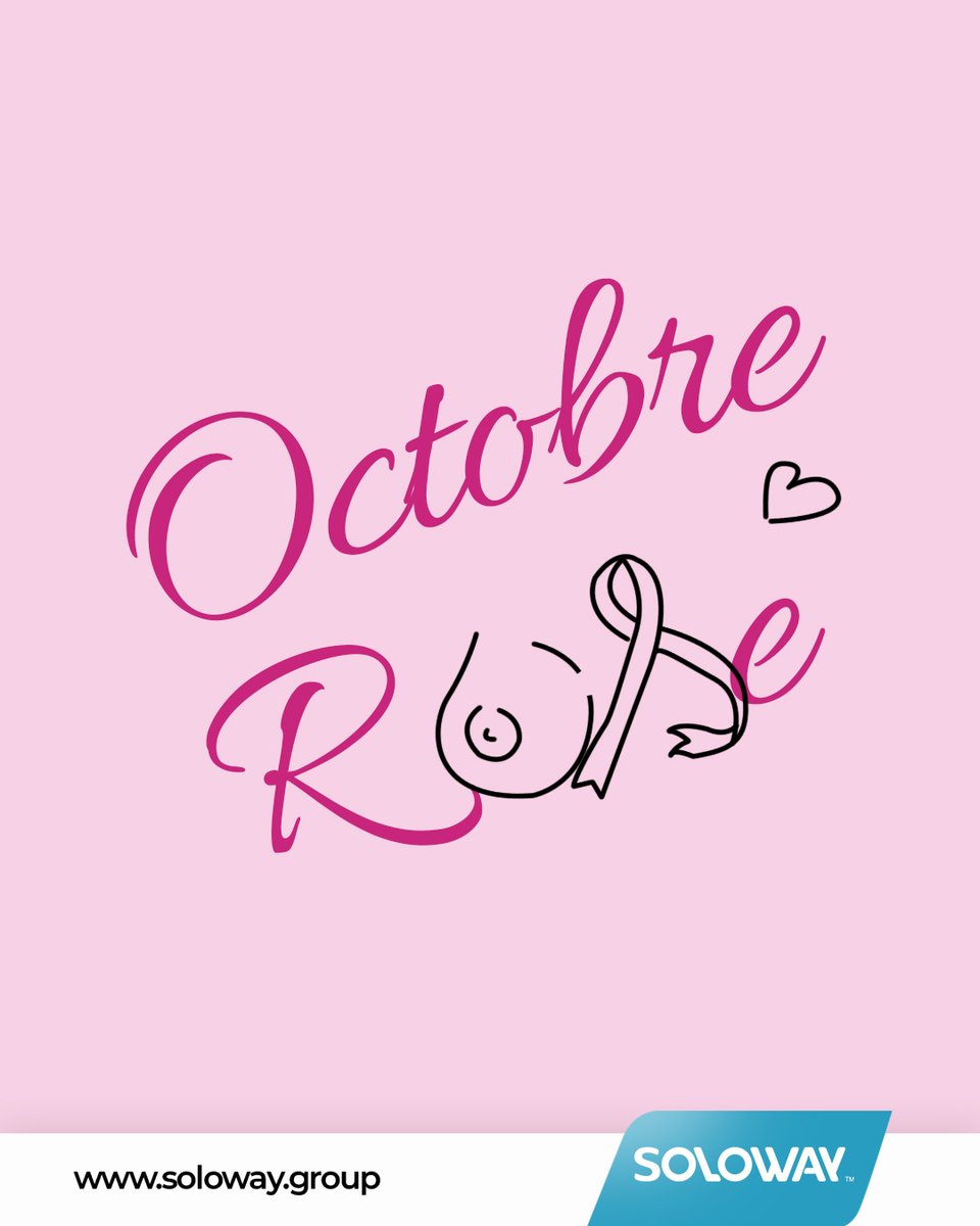 Soloway Group se mobilise aux côtés de toutes celles et ceux qui luttent contre le cancer du sein.
Ensemble, sensibilisons, informons et soutenons cette cause essentielle pour un avenir en meilleure santé. Chaque geste compte ! 
soloway.group
#SolowayGroup #OctobreRose