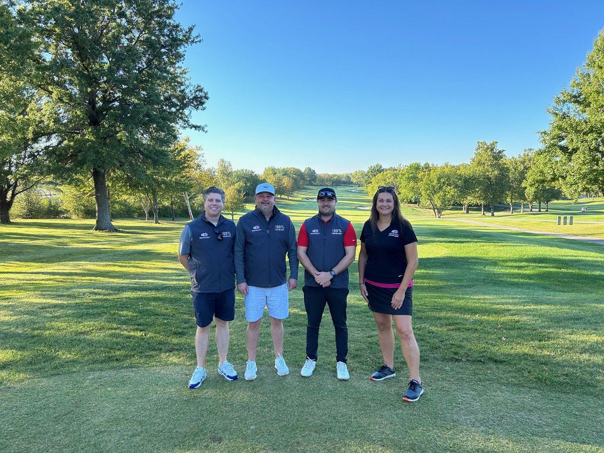 Warehouse1's tweet photo. Big day for Warehouse1 at the Truman Heritage Habitat Golf Tournament! Congrats to Jackson Rowe for crushing the longest drive and landing his first eagle! ⛳️👏 Thanks to @TrumanHabitatFH for all the great work you do. #GolfTournament #LongestDrive #CommunityImpact https://t.co/Arksdqon1r