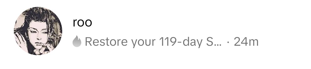 Joulisss's tweet photo. RIP to our 119 days streak 😢

reason: nag uninstall na siya kay na busy sa college https://t.co/x3tOyoeigB