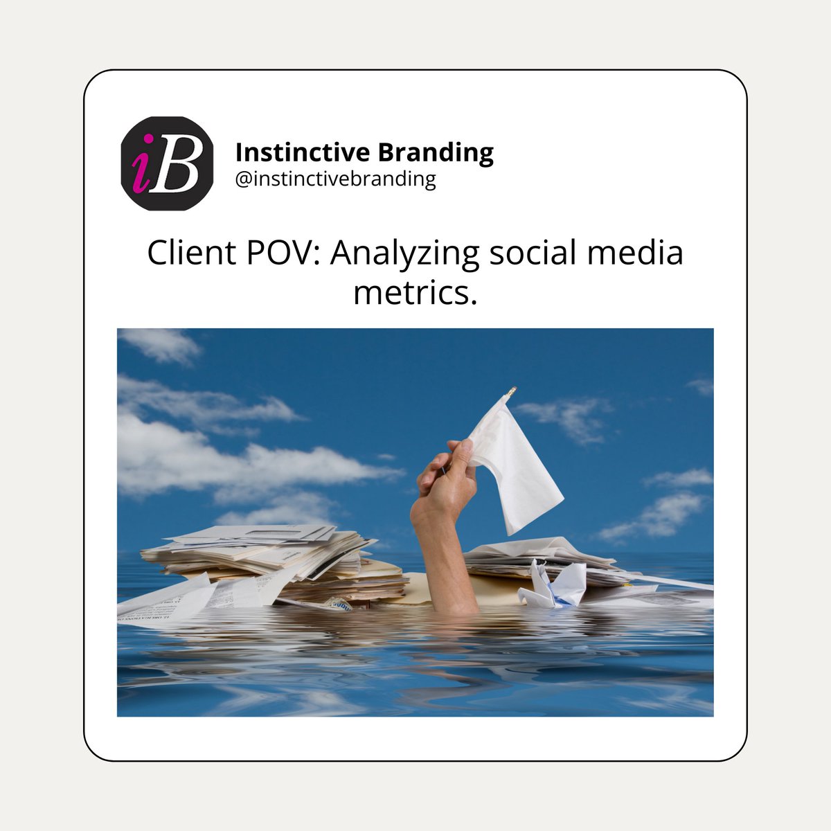 InstinctiveBRND's tweet photo. Client POV: When you realize those social media metrics are more than just numbers—they’re the key to your next big strategy!” 📈 #ClientPerspective #SocialMediaMetrics #DataDriven #MarketingInsights #StrategyUnlocked https://t.co/DrpsB1l4qp