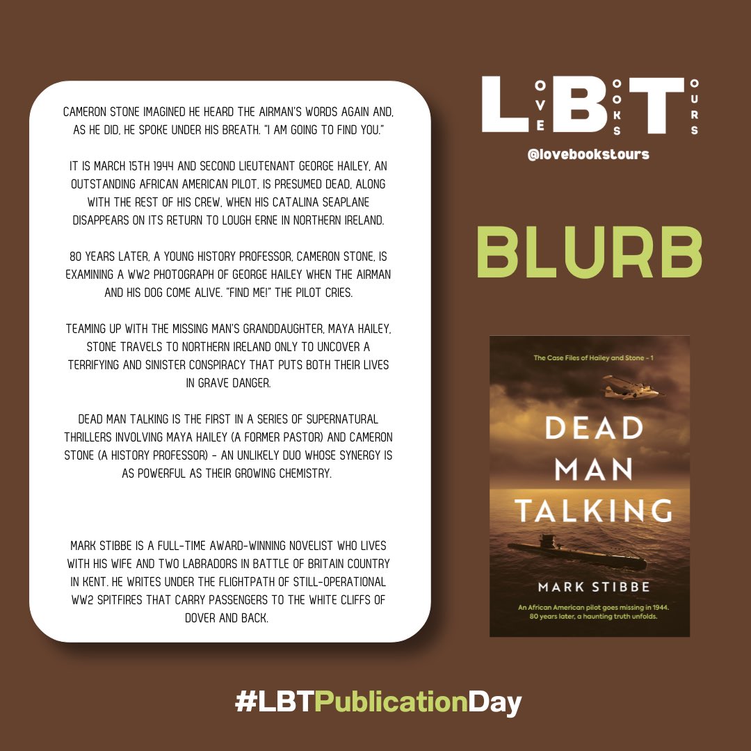 fitzgerald631's tweet photo. Out now to buy Dead Man Talking by Mark Stibbe
@KellyALacey
@lovebookstours
#Ad #LBTCrew #BookTwitter #DeadManTalking #MarkStibbe https://t.co/4UNja8QSjh