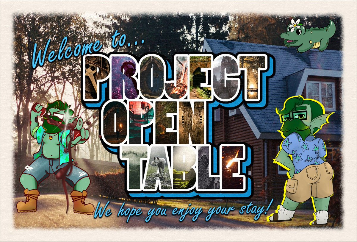 Today is Day 1 of the <a href="/ProjOpenTable/">Project Open Table</a> Membership Drive, so everyday at this time, I'll be posting a reason about why you should join.

Reason 1 to join Project Open Table: We prioritize player safety and inclusiveness by using various safety tools, both in and out of game! #ttrpg