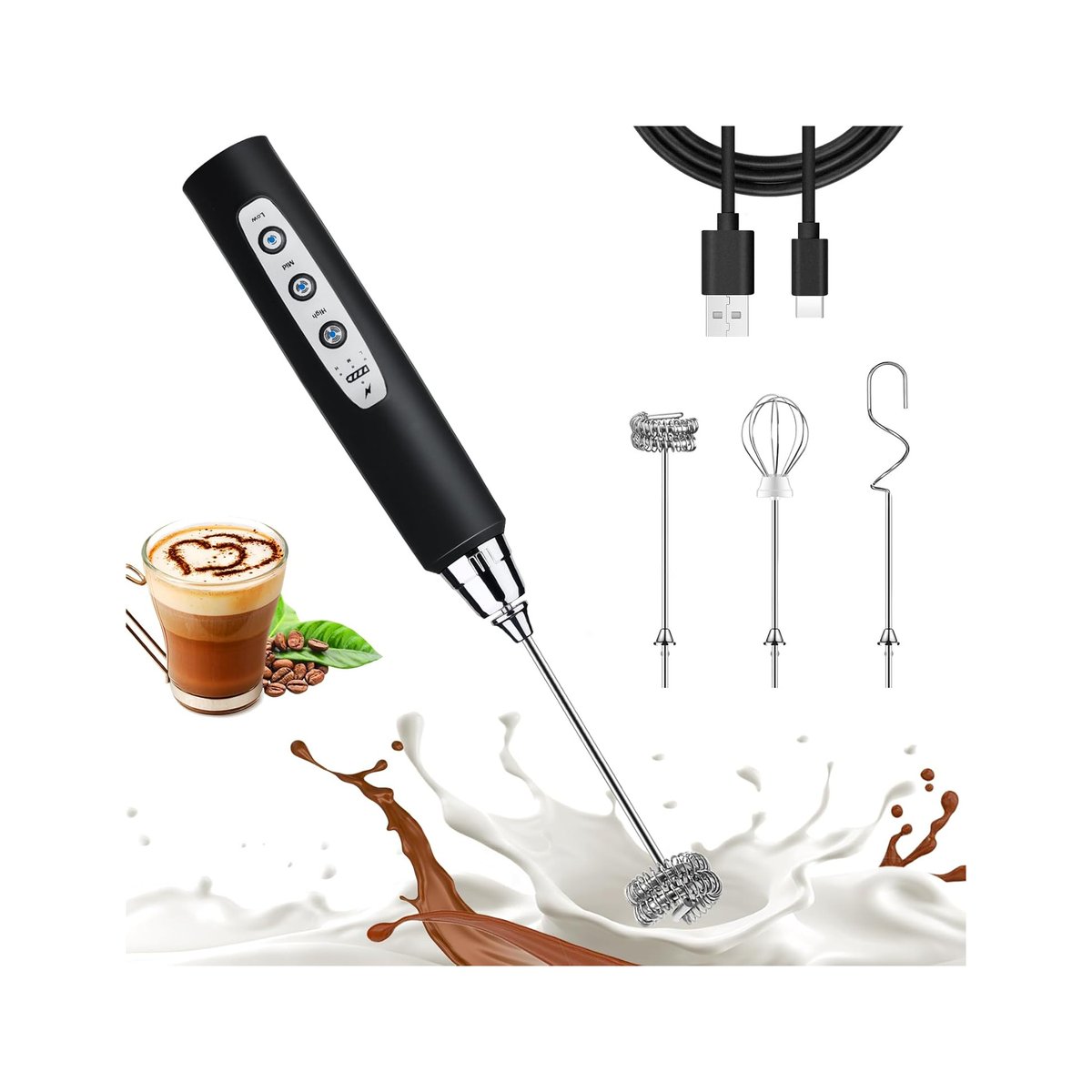 Brewmasterdeals's tweet photo. ☕️
Upgrade your coffee routine with this amazing Milk Frother Wand! ⚡️
Now just $24.99 (33% off!).
Get yours now and enjoy creamy lattes, cappuccinos, and more! #coffee #frother #latteart #coffeelover #deals
Get this offer: https://t.co/EaeaCxQvlt 🌟 https://t.co/xermYEA4La