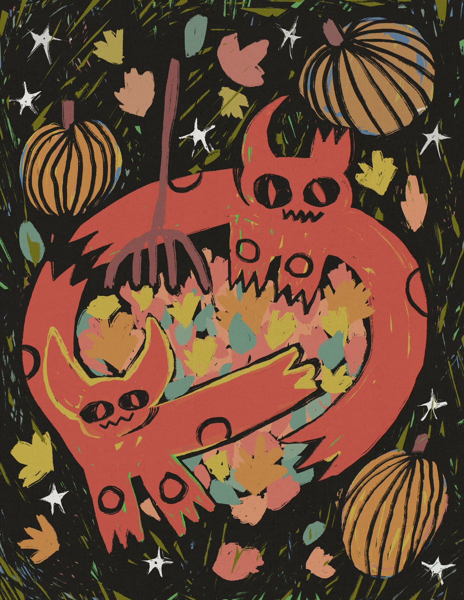 ArchBudzar's tweet image. Happy October 🕸️🍂🎃