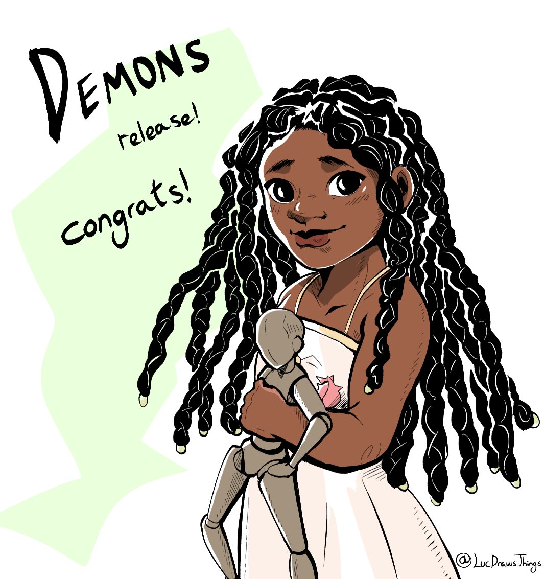 DEMONS: The Birth of Magic is out! I did the illustrations for this book, and it was a huge honour to work with Steve!