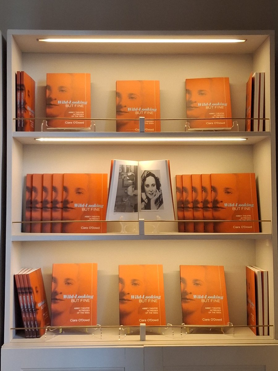 UCDPress's tweet photo. Stunning location @14HenriettaSt and beautifully illustrated stories of these Abbey actresses from 1930s Dublins
Learning more about Aideen and Ria and all these forgotten 'fire crackers' of Irish Theatre history
As part of #HistFest #womenshistory https://t.co/Y8w2eHLfys