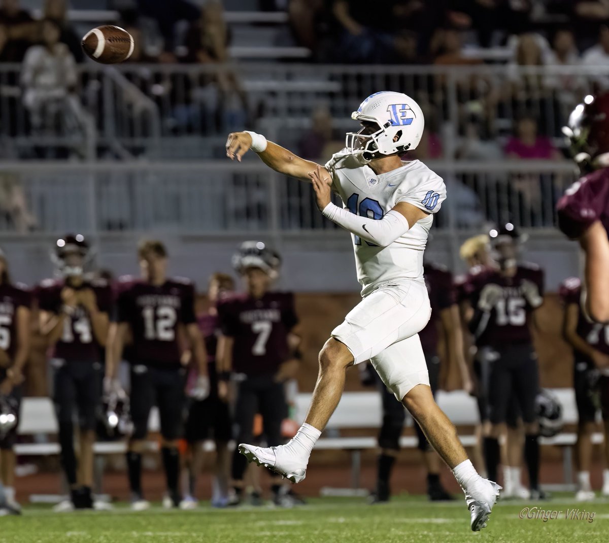 Stats through 4 games: 
• 1,041 passing yards 
• 13 passing TDs
• 77% completion 
• 4 rushing TDs
• 151.3 QBR
4-0 record