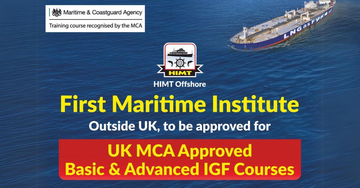 MarineInsight's tweet photo. #HIMT Offshore: Leading the Way by Offering the Highest Number of UK MCA Approved Courses in India
Check out this article👉 https://t.co/rFpdyskmH3
#shipping #shippingindustry #maritimeindustry #maritimesafety #MarineInsight #Merchantnavy #Merchantmarine #MerchantnavyShips https://t.co/YGCf6R5JXa
