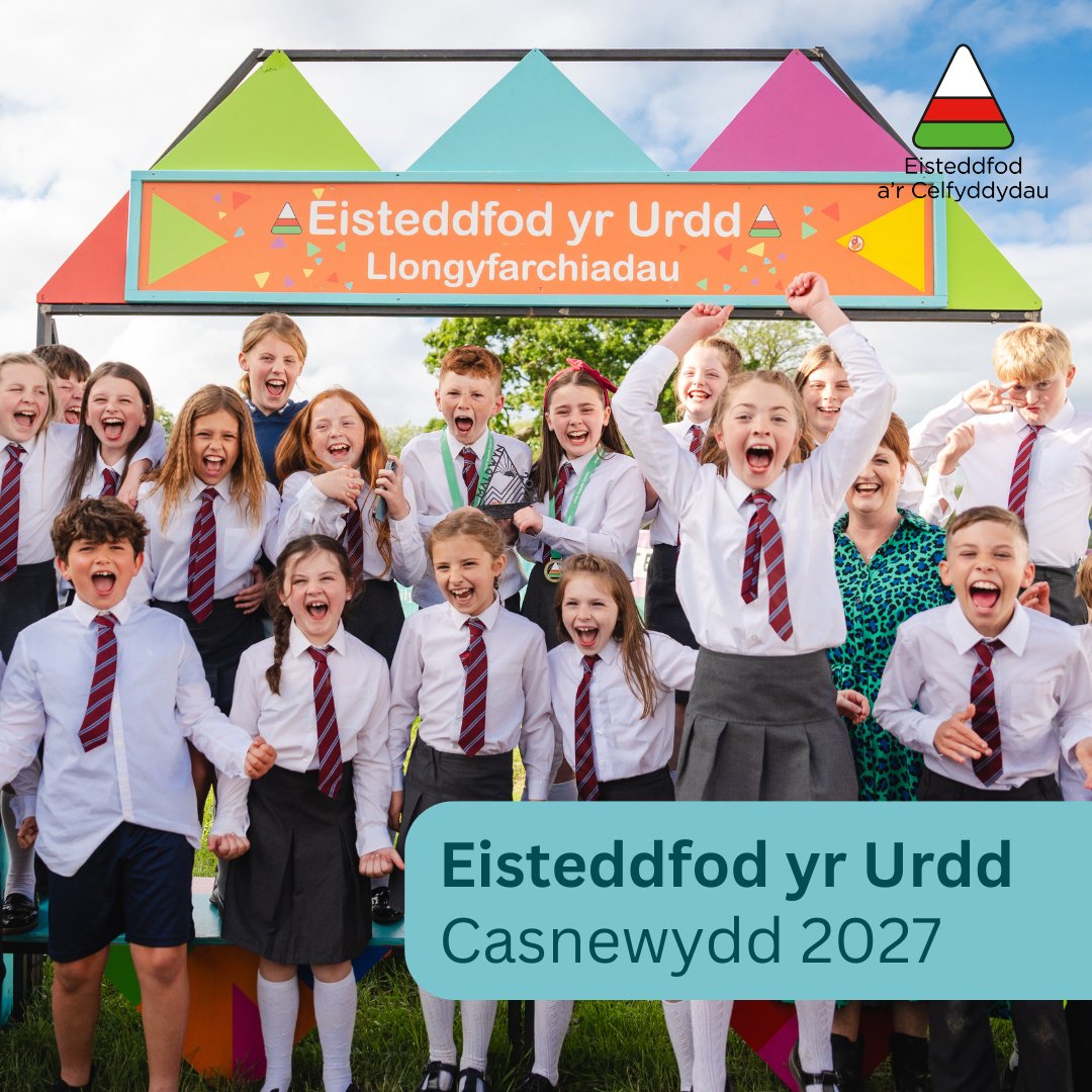 Eisteddfod yr Urdd a’r Celfyddydau (@eisteddfodurdd) on Twitter photo Eisiau bod ar bwyllgorau Eisteddfod yr <a href="/Urdd/">Urdd Gobaith Cymru</a> Casnewydd 2027? 🎪
Llenwa a rhanna'r ffurflen yma!
🔗 forms.office.com/e/FV0czKsWe2?o… Eisiau bod ar bwyllgorau Eisteddfod yr <a href="/Urdd/">Urdd Gobaith Cymru</a> Casnewydd 2027? 🎪
Llenwa a rhanna'r ffurflen yma!
🔗 forms.office.com/e/FV0czKsWe2?o…