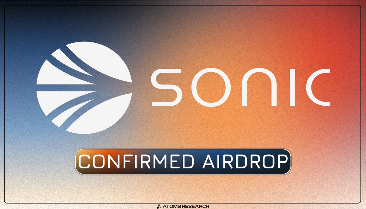 ⚡ Sonic Incentivized Testnet Update Today @0xSonicLabs launched a new event  ✓ Airdrop confirmed | Mainnet in December | Raised $91.6M Zero-cost Read  more in a 🧵 👇