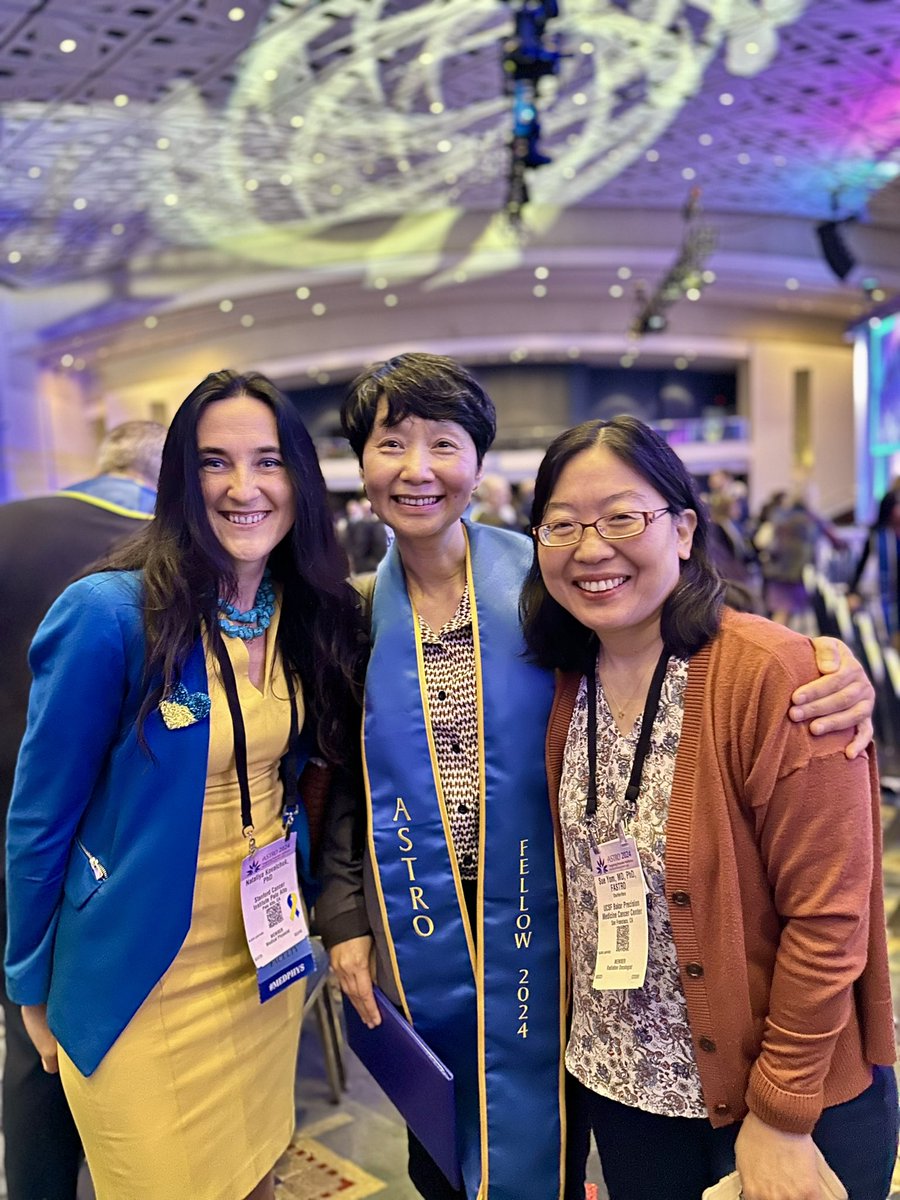 Congratulations to Dr. @Ying Xiao, a head of NRG physics, for designation to Fellow of ASTRO! The whole NRG Physics group is proud of you!!!

<a href="/ASTRO_org/">ASTRO</a> #ASTRO24