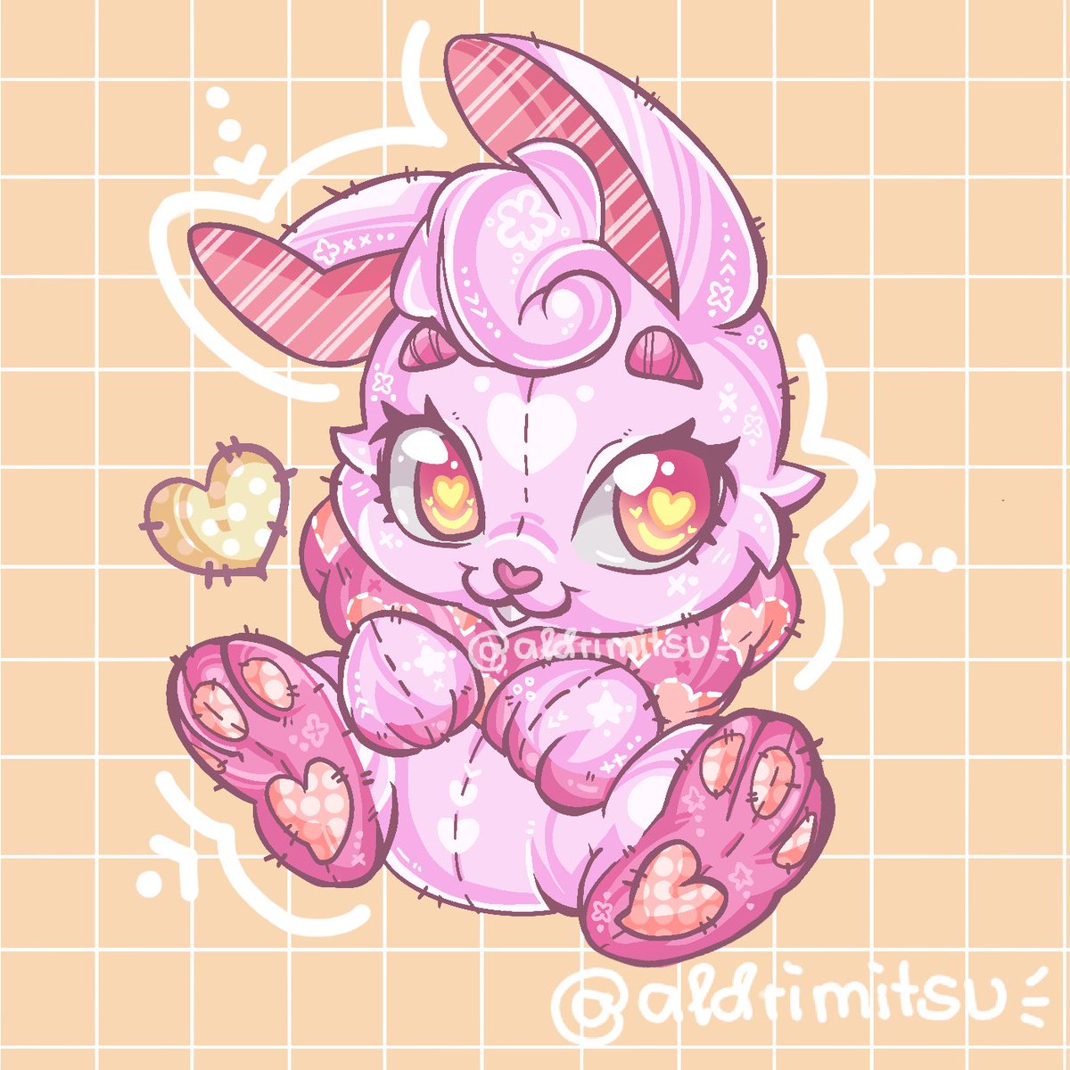 aldrimitsu's tweet image. PLUSHIE CYBUNNY!! 🐰🩷🧡💛

I resonate with Cybunnies because Cybunny day is very close to my birthday! 💛💛

@Neopets #bunnies #kawaii #plushie
