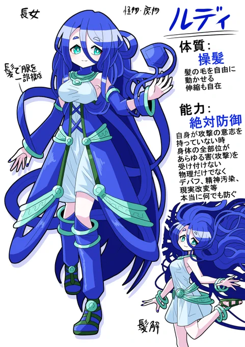 4姉妹 ただし血の繋がりは無し うちの子達の中で一番最初にTwitterで描いた最古参の子達です
