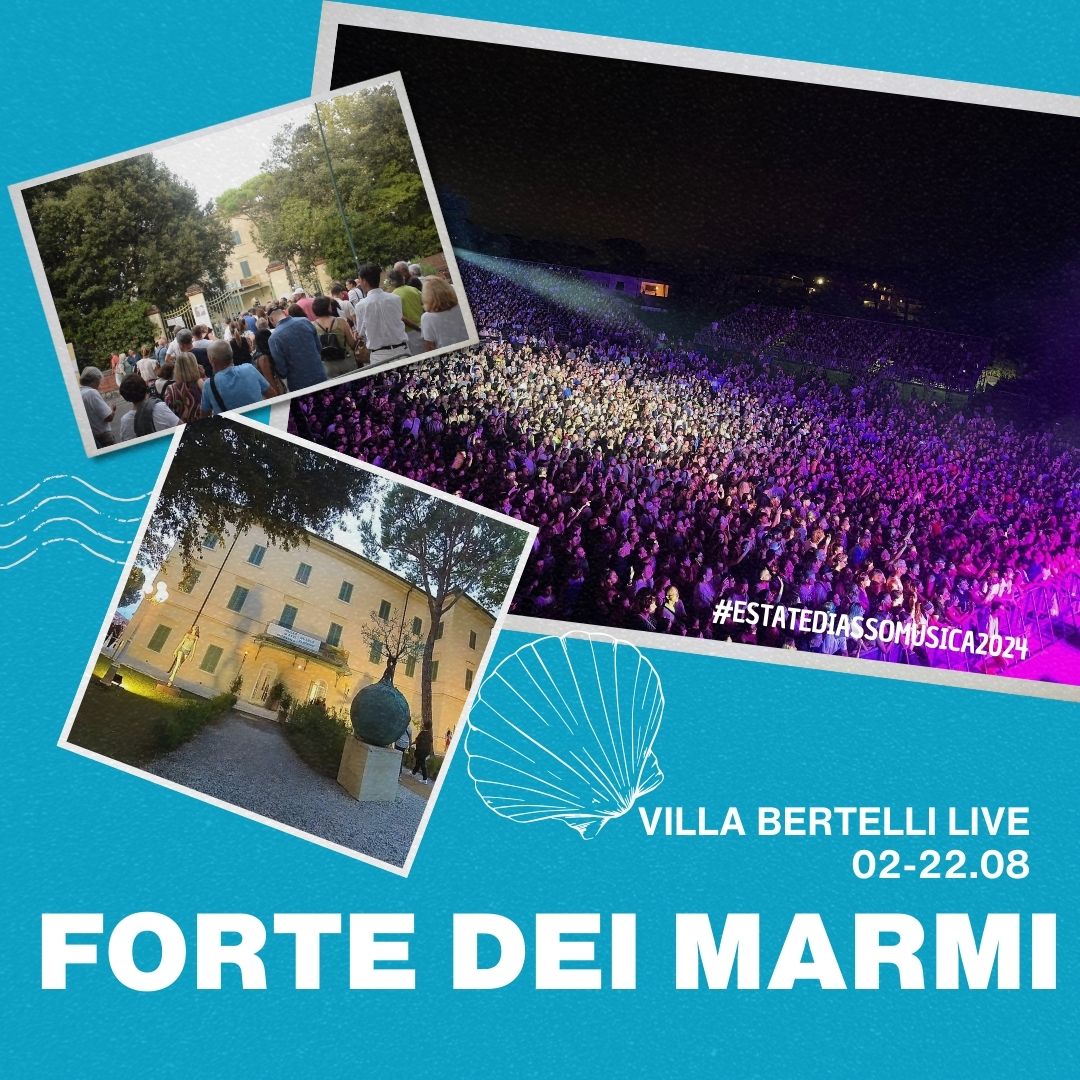 Villa Bertelli Live: l'#EstatediAssomusica sbarca in Versilia! 

12 date, durante l'undicesima edizionde del festival, hanno attratto 33.000 spettatori da tutta Italia e non solo. 

L'evento oltre a valorizzare la splendida location che lo ospita, impatta sull'offerta turistica