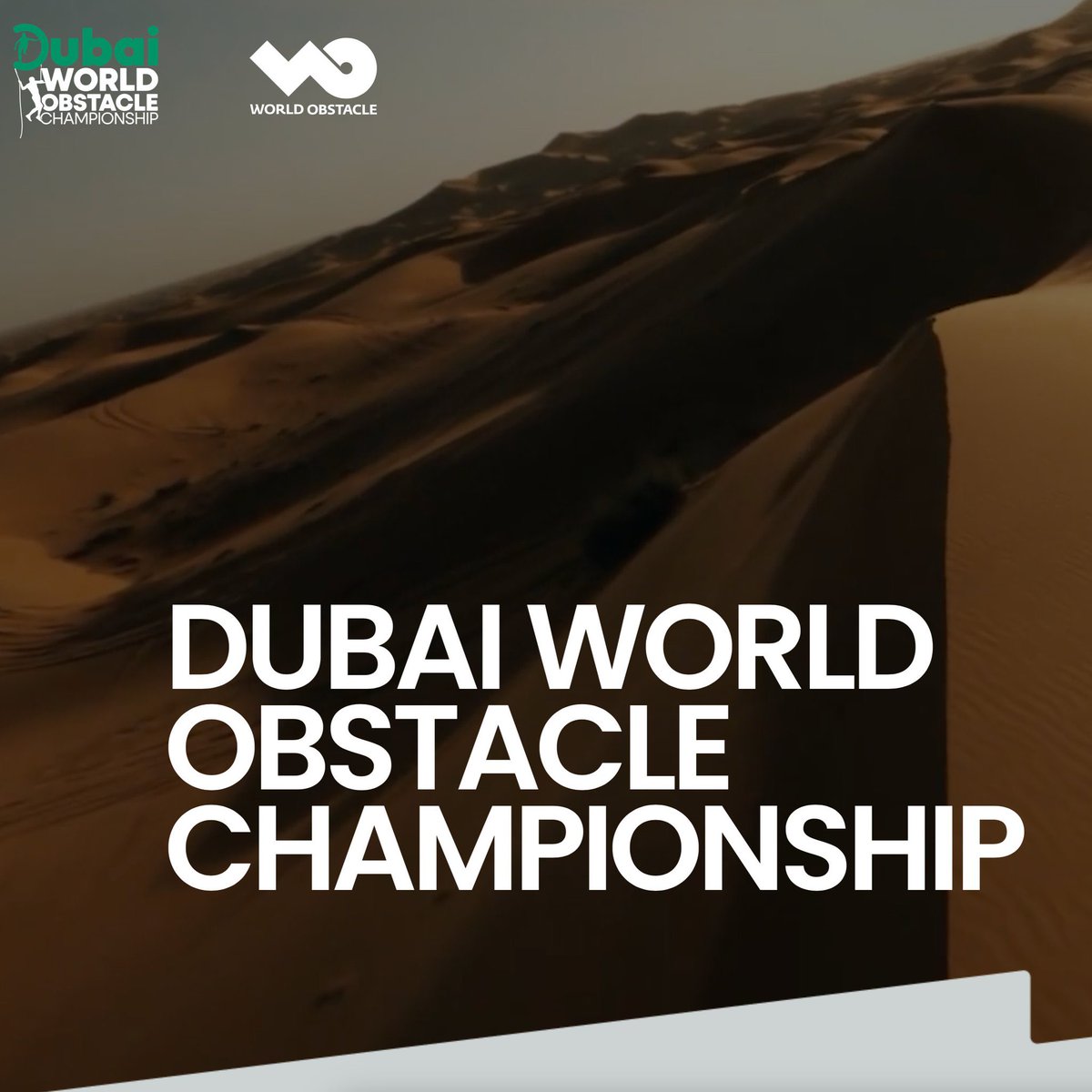 World_Obstacle's tweet photo. 🔥 The Dubai World Obstacle Championships are coming Dec 5-8! Athletes, are you ready to conquer the course and make history?

👉 https://t.co/k1lX76d19L
#WorldObstacle #FISO #DubaiWOC #Dubai2024 https://t.co/v5lQyxQyBk